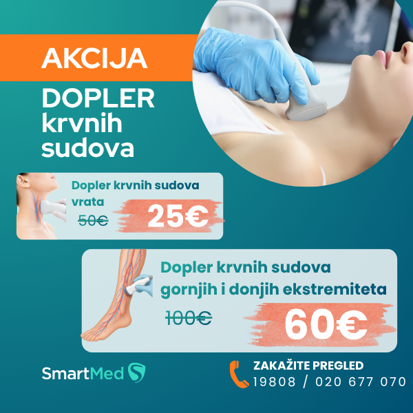akcija - dopler krvnih sudova